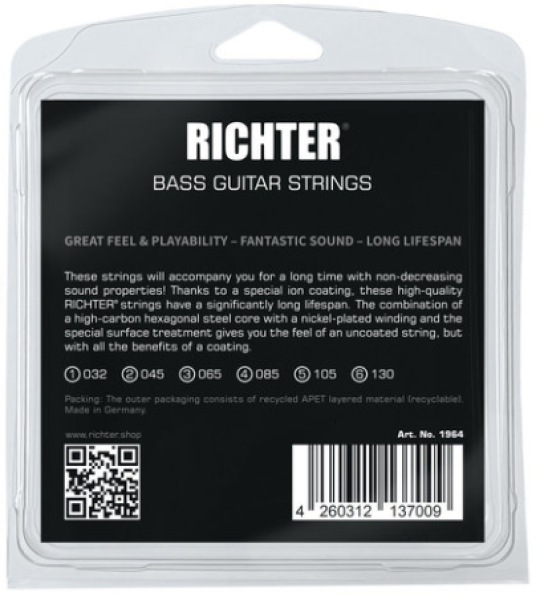 Richter Strings Electric Bass, 32-130